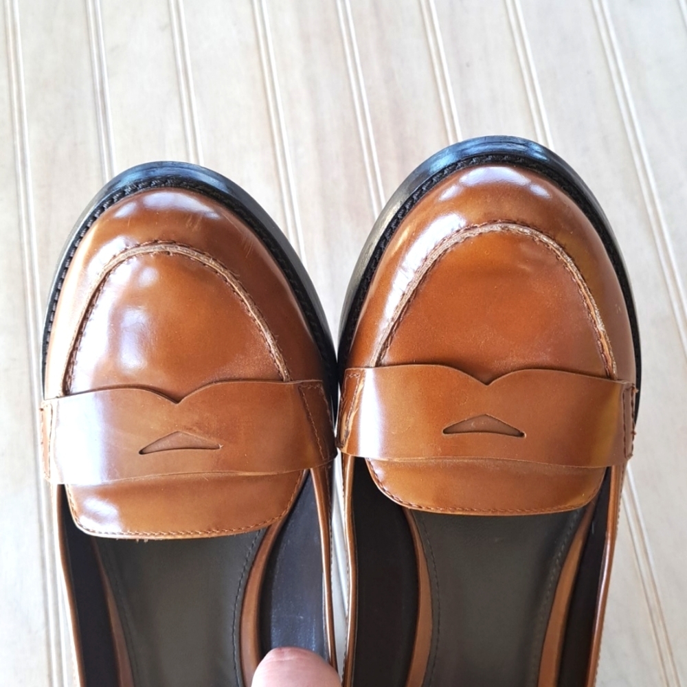 Via Spiga Brown Leather Heels - Picture 2 of 13